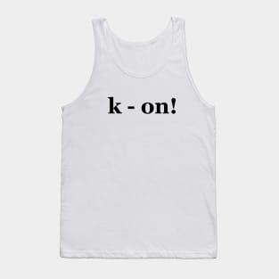 anime music k on k-on Tank Top